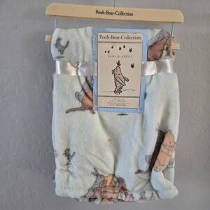 Pooh Bear Collection Winnie The Pooh and Friends 30"x40" Baby Blanket